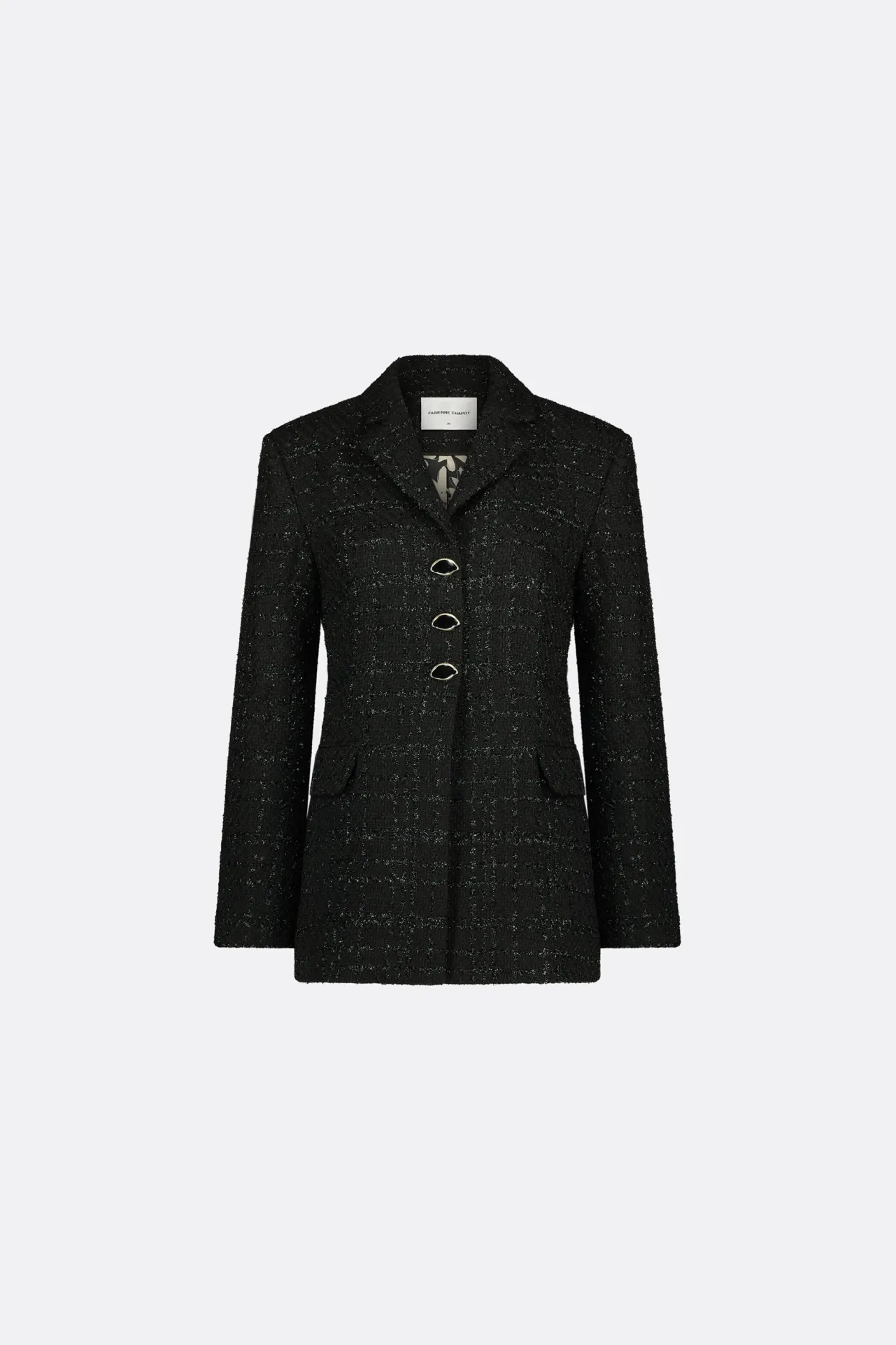 Fabienne Chapot Cher Tweed Blazer> More Responsible Styles|Jacks & Blazers