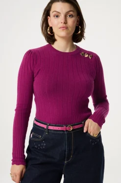 Fabienne Chapot Cut It Out Small Heart Belt> Riemen