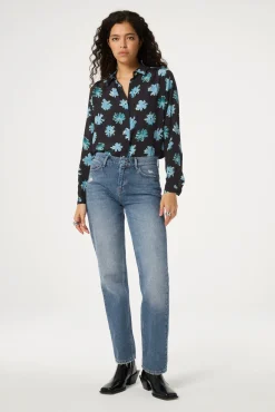 Fabienne Chapot Marie Straight Low-rise Jeans><noscript><img width=