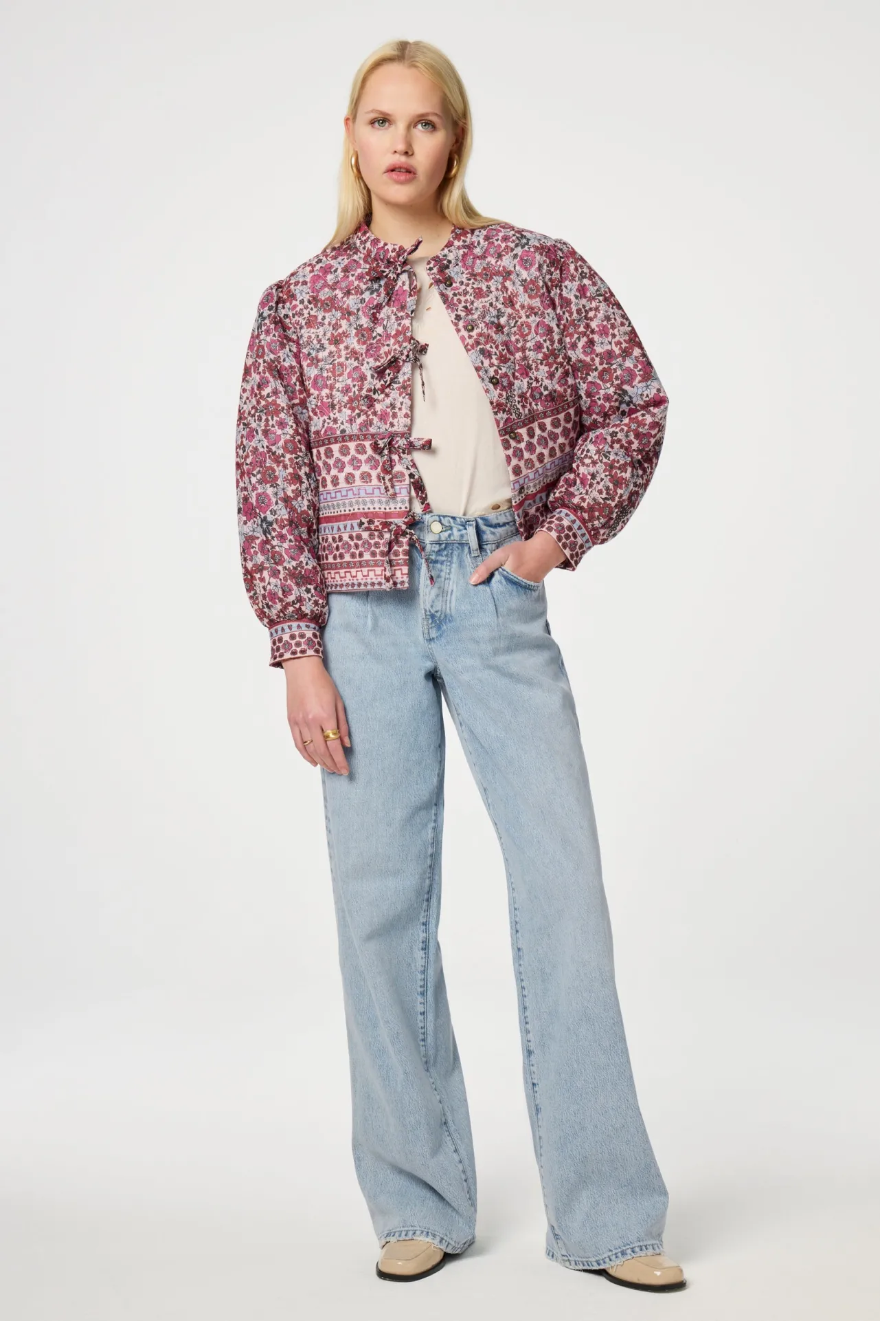 Fabienne Chapot Patty Printed Jacket> More Responsible Styles|Jacks & Blazers