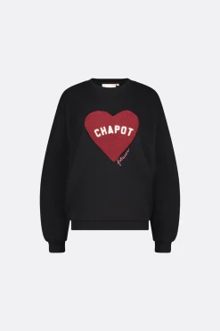 Fabienne Chapot Terry Sport Heart Sweater><noscript><img width=