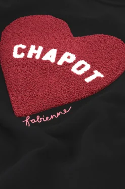 Fabienne Chapot Terry Sport Heart Sweater><noscript><img width=