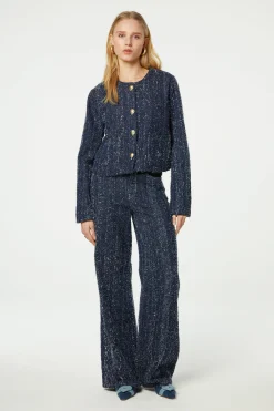 Fabienne Chapot Thea Wide Leg Tweed Jeans> More Responsible Styles|Denim