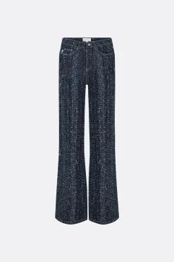Fabienne Chapot Thea Wide Leg Tweed Jeans><noscript><img width=
